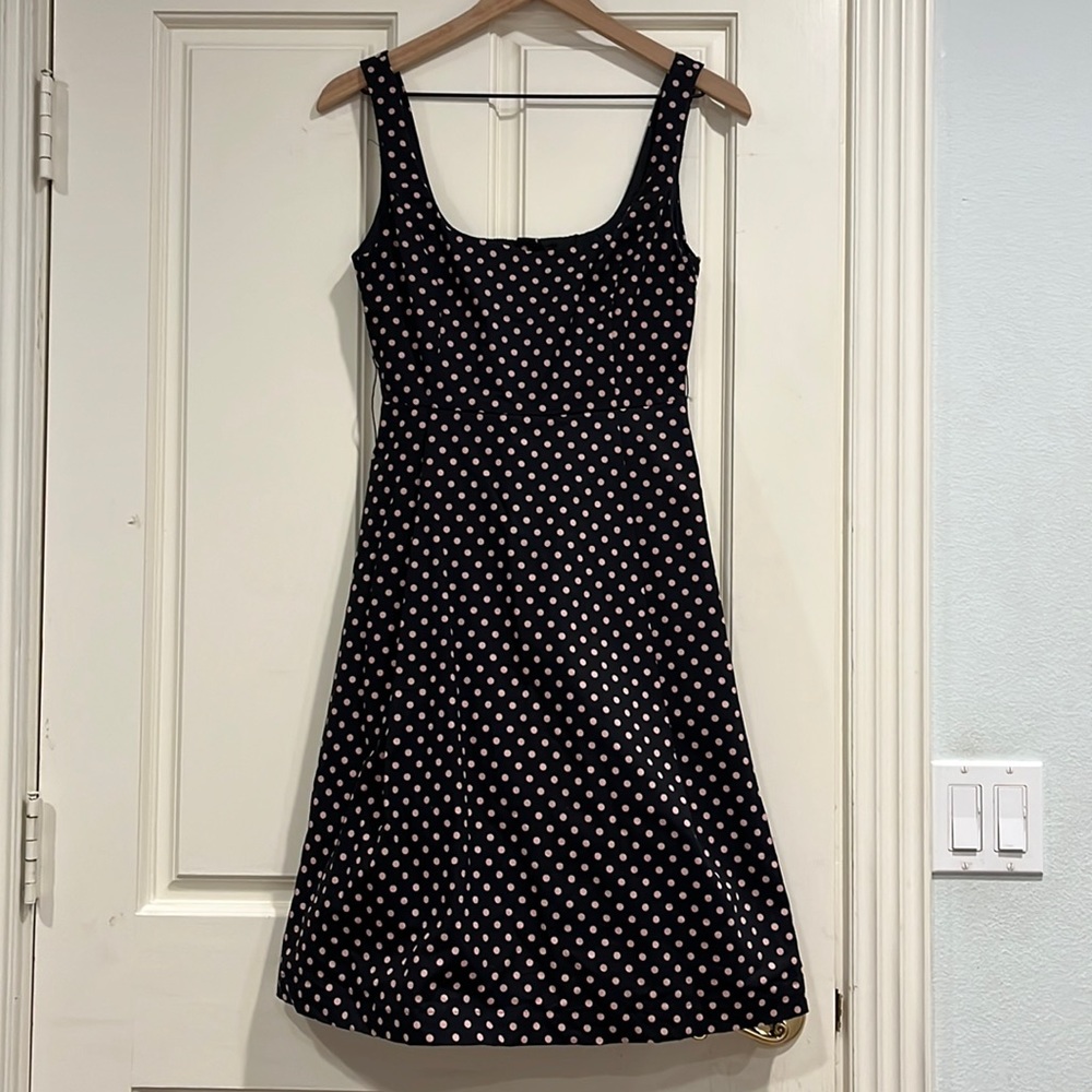 MNG 🌟 Retro Look 🌟 Pink Polkadot A-line Dress